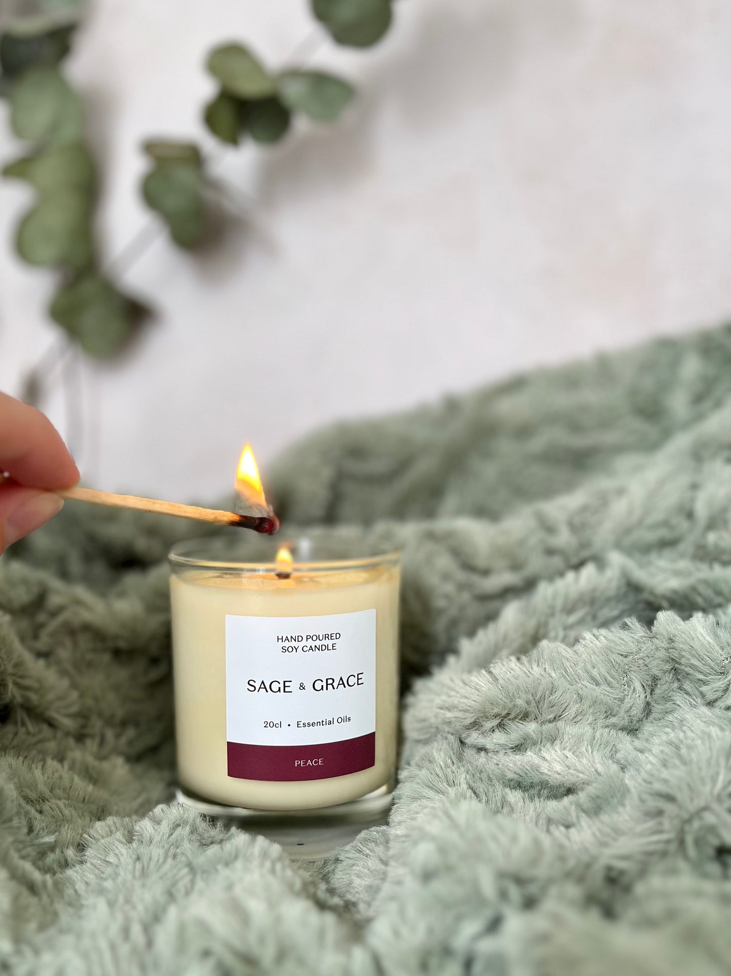 Peace - Essential Oil Candle