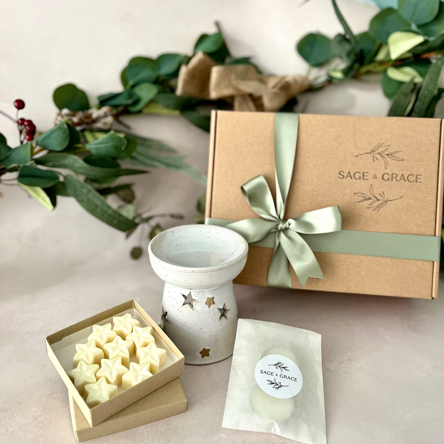 Wax Melt Burner Gift Set