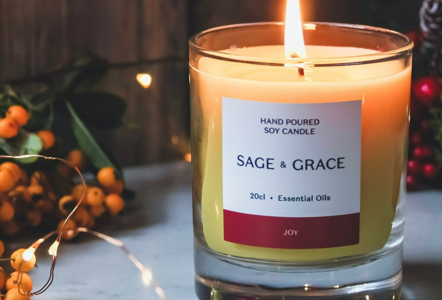 Joy - Essential Oil Candle