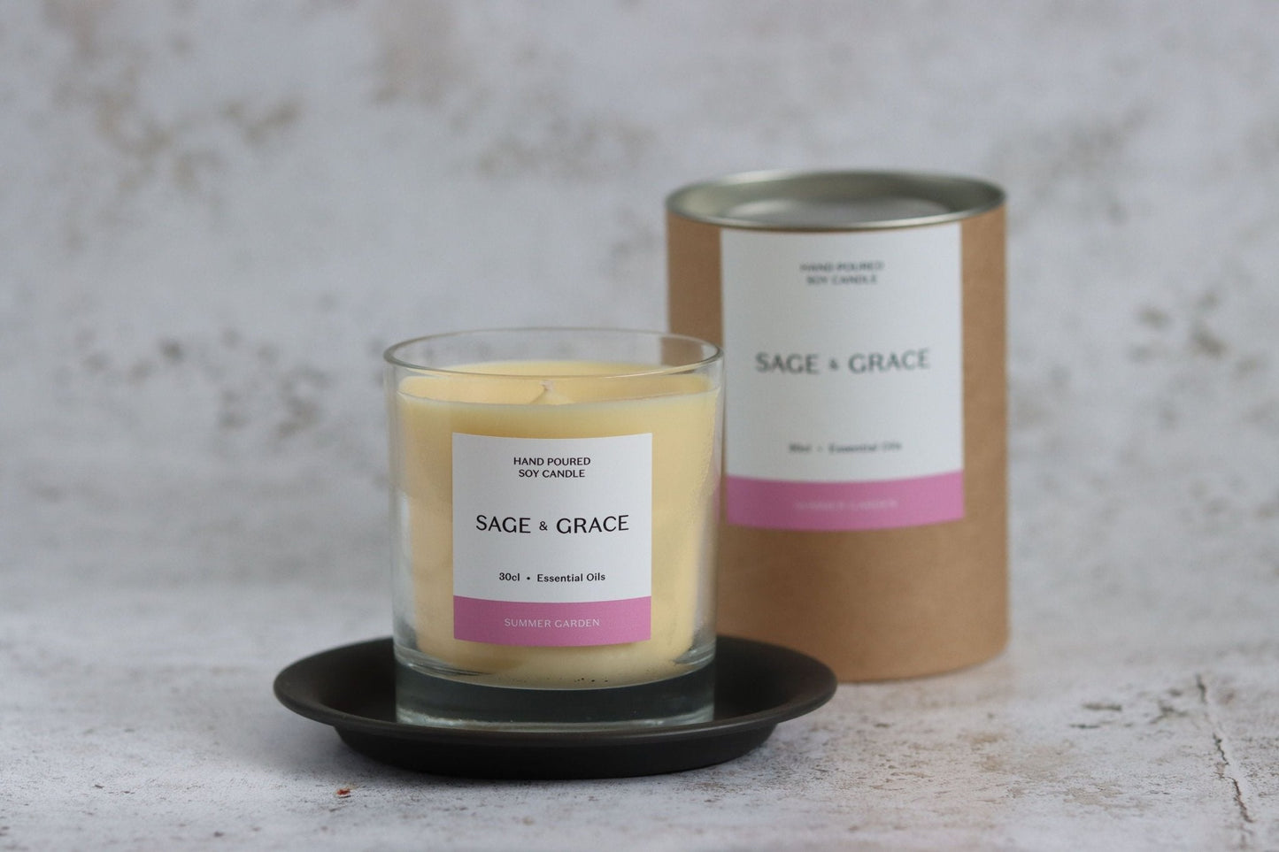 Summer Garden - Essential Oil Candle