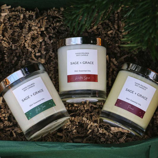 Limited Edition Christmas Candle Set