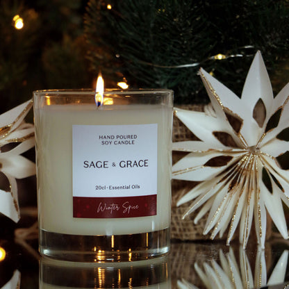 Limited Edition Winter Spice Essential Oil Candle