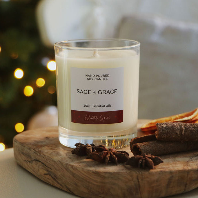 Limited Edition Winter Spice Essential Oil Candle