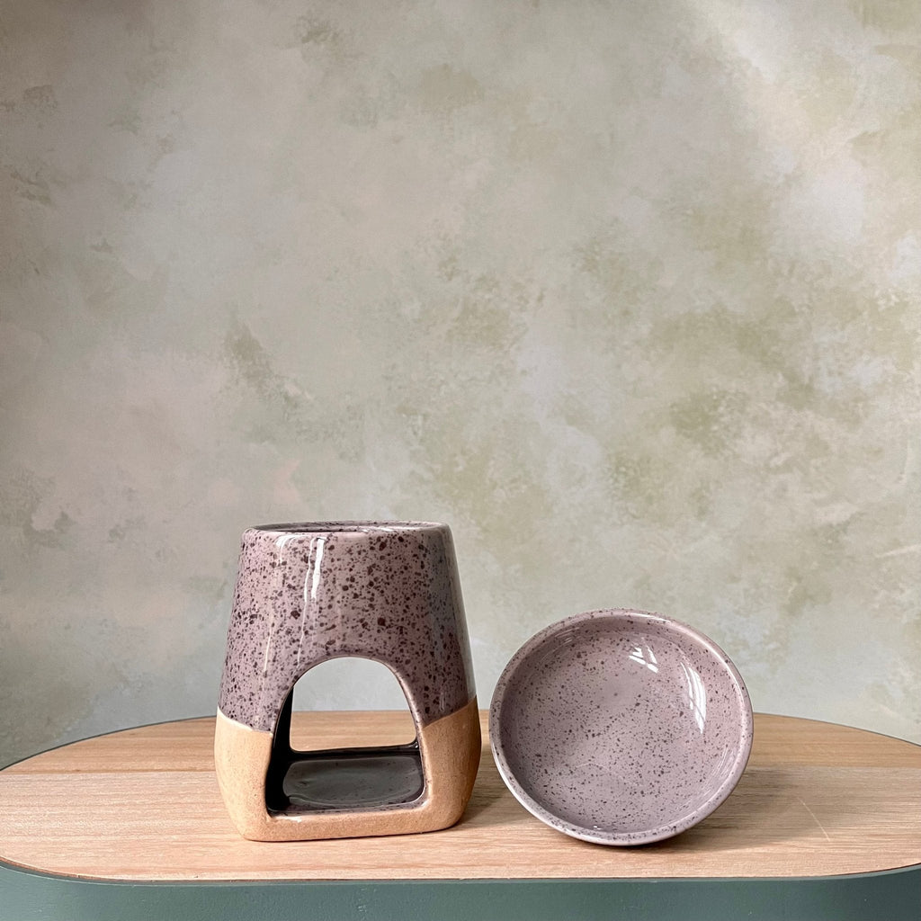 Ceramic Wax Burner - Mocha