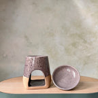 Ceramic Wax Burner - Mocha