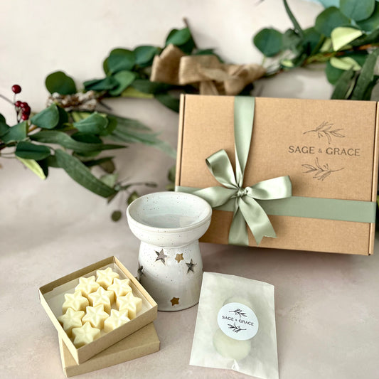 Wax Melt Burner Gift Set