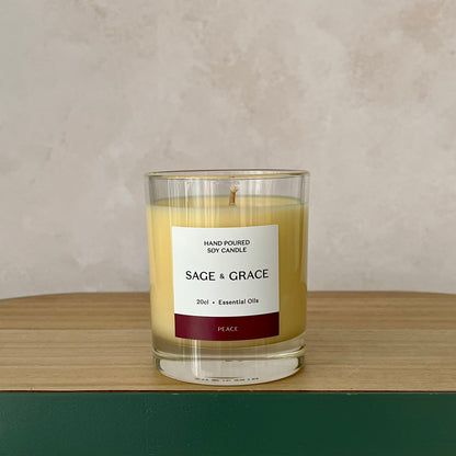 Peace - Essential Oil Candle