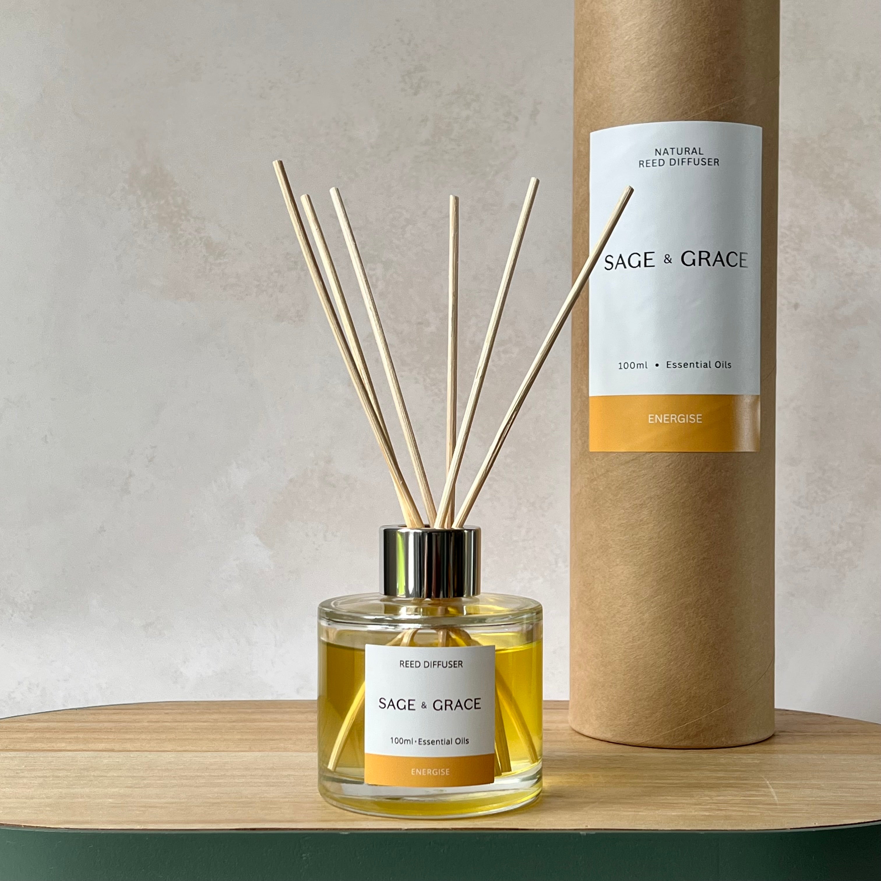 Energise - Essential Oil Reed Diffuser