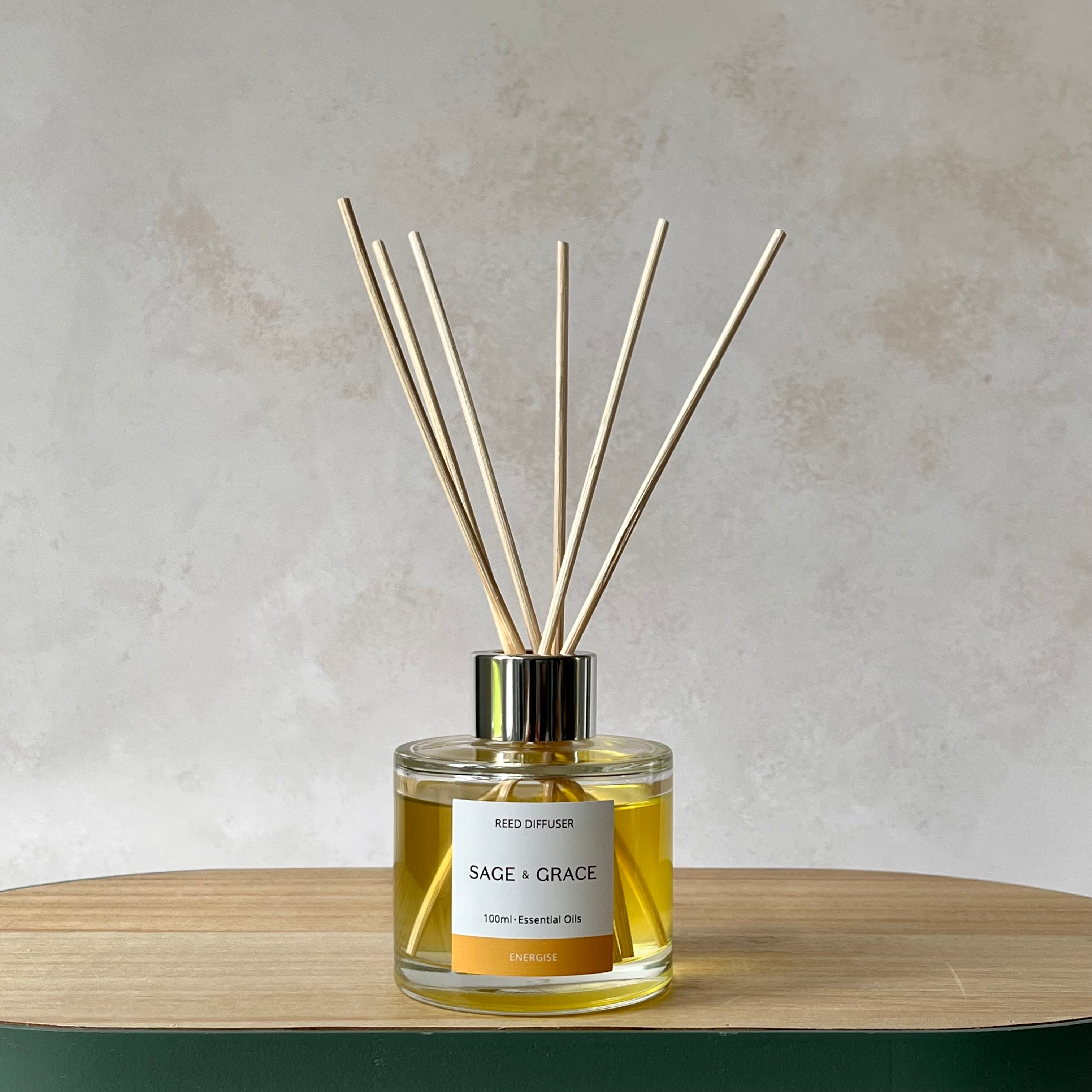 Energise - Essential Oil Reed Diffuser