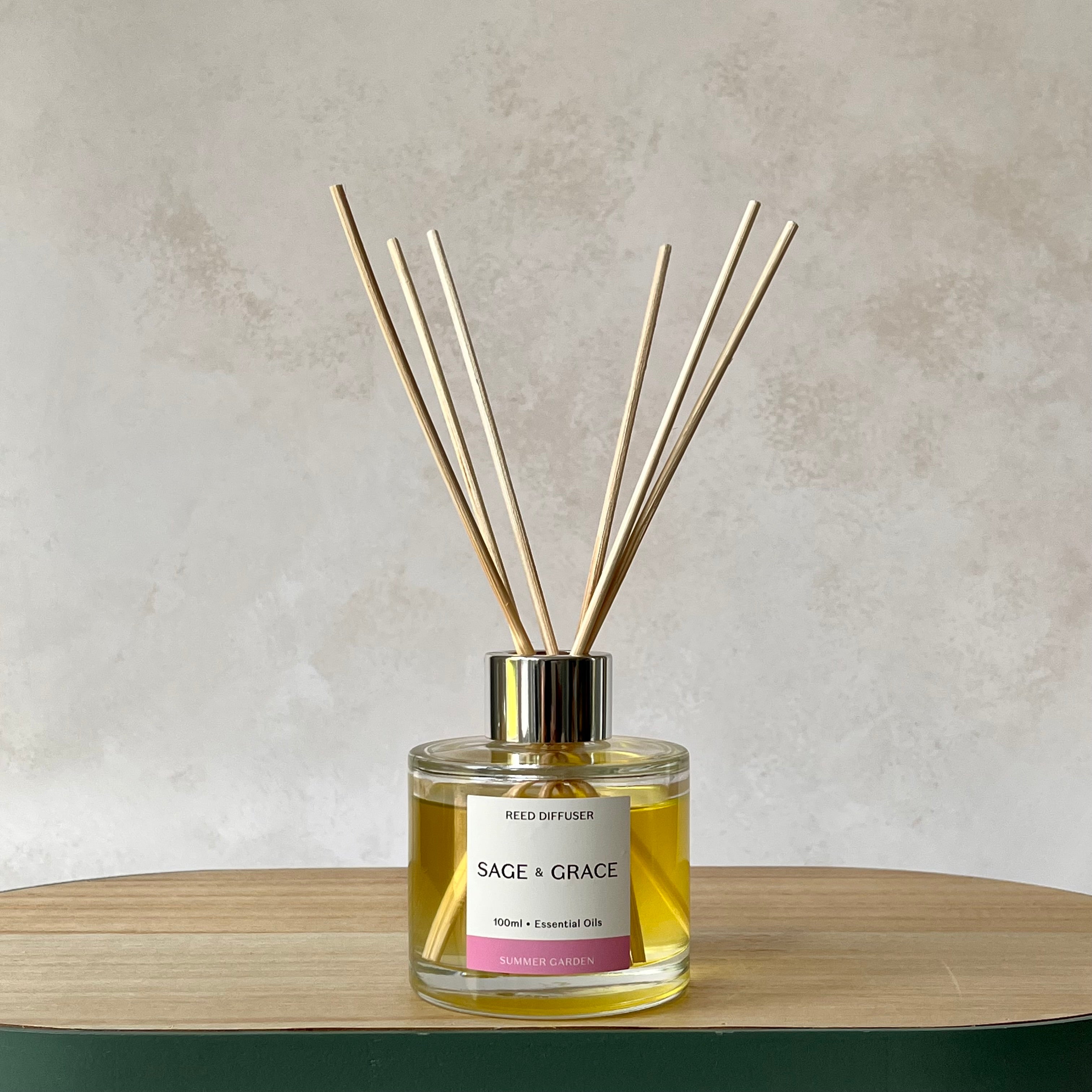 Summer Garden - Essential Oil Reed Diffuser