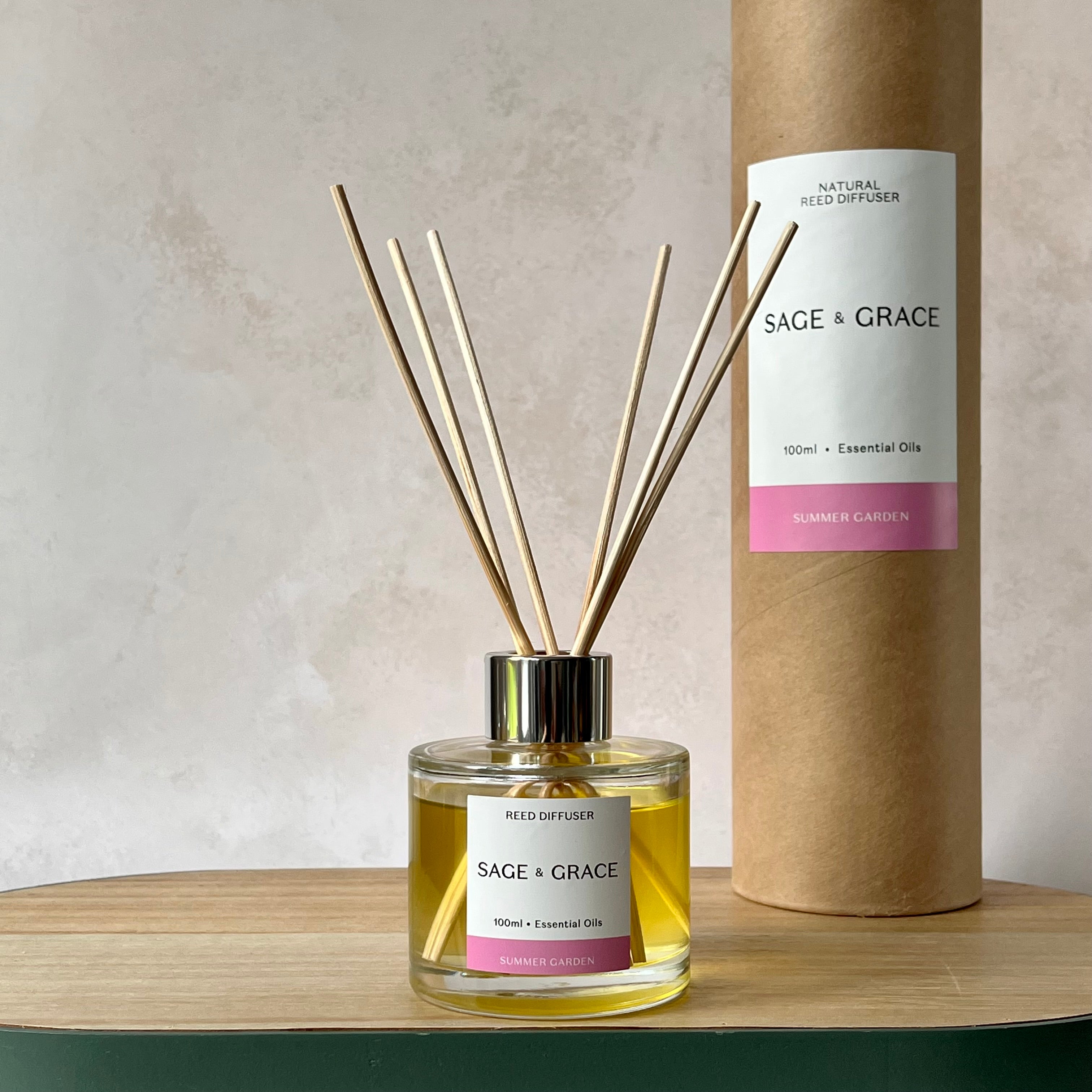 Summer Garden - Essential Oil Reed Diffuser