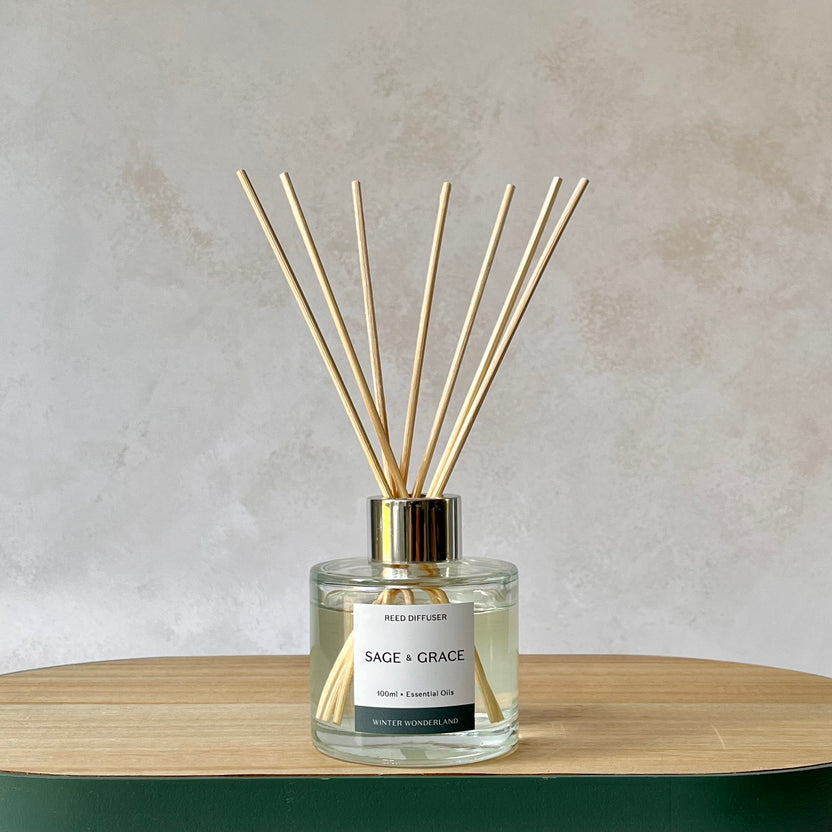 Winter Wonderland - Essential Oil Reed Diffuser – Sage & Grace UK