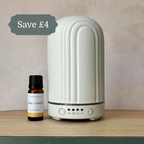 Electric Oil Diffuser + Essential Oil Blend