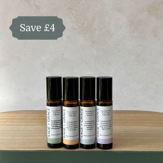 Aromatherapy Pulse Point Rollerballs - Full Collection
