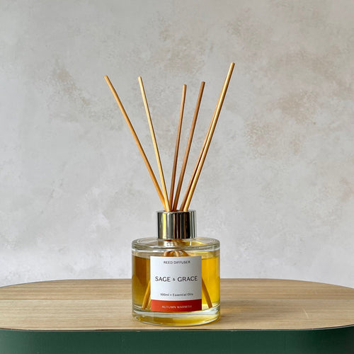 Autumn Warmth - Essential Oil Reed Diffuser - Sage & Grace UK