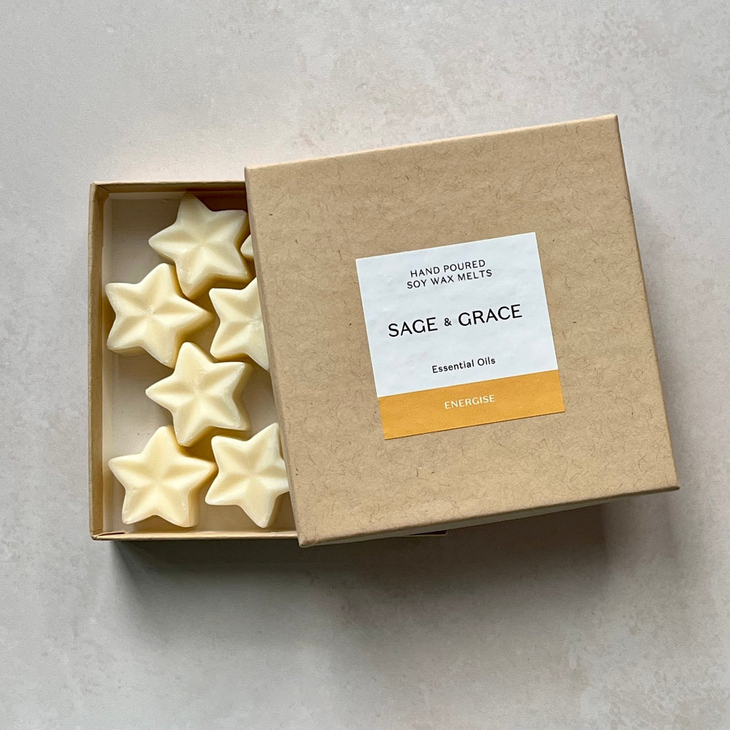 Energise - Essential Oil Wax Melts - Sage & Grace UK