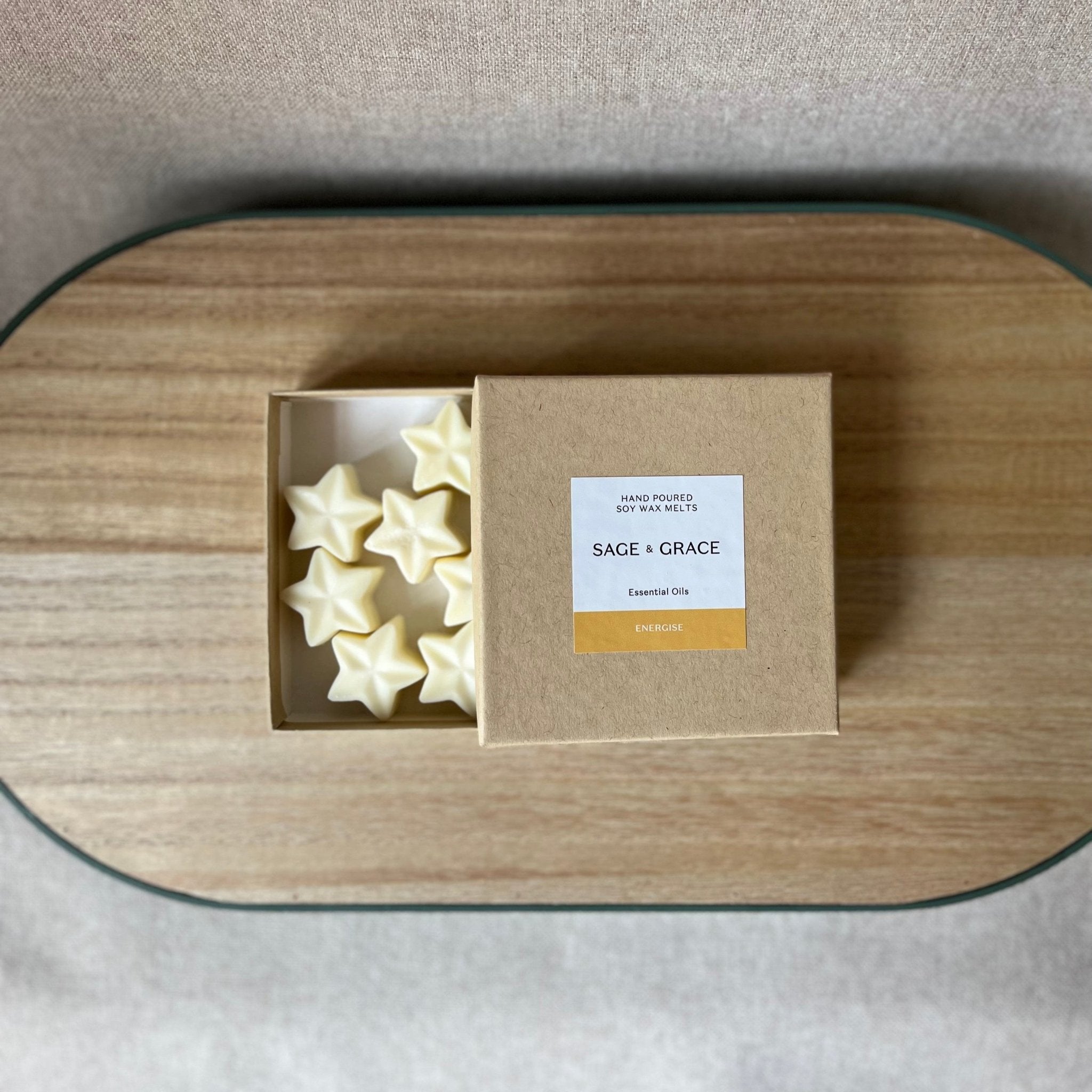 Energise - Essential Oil Wax Melts - Sage & Grace UK