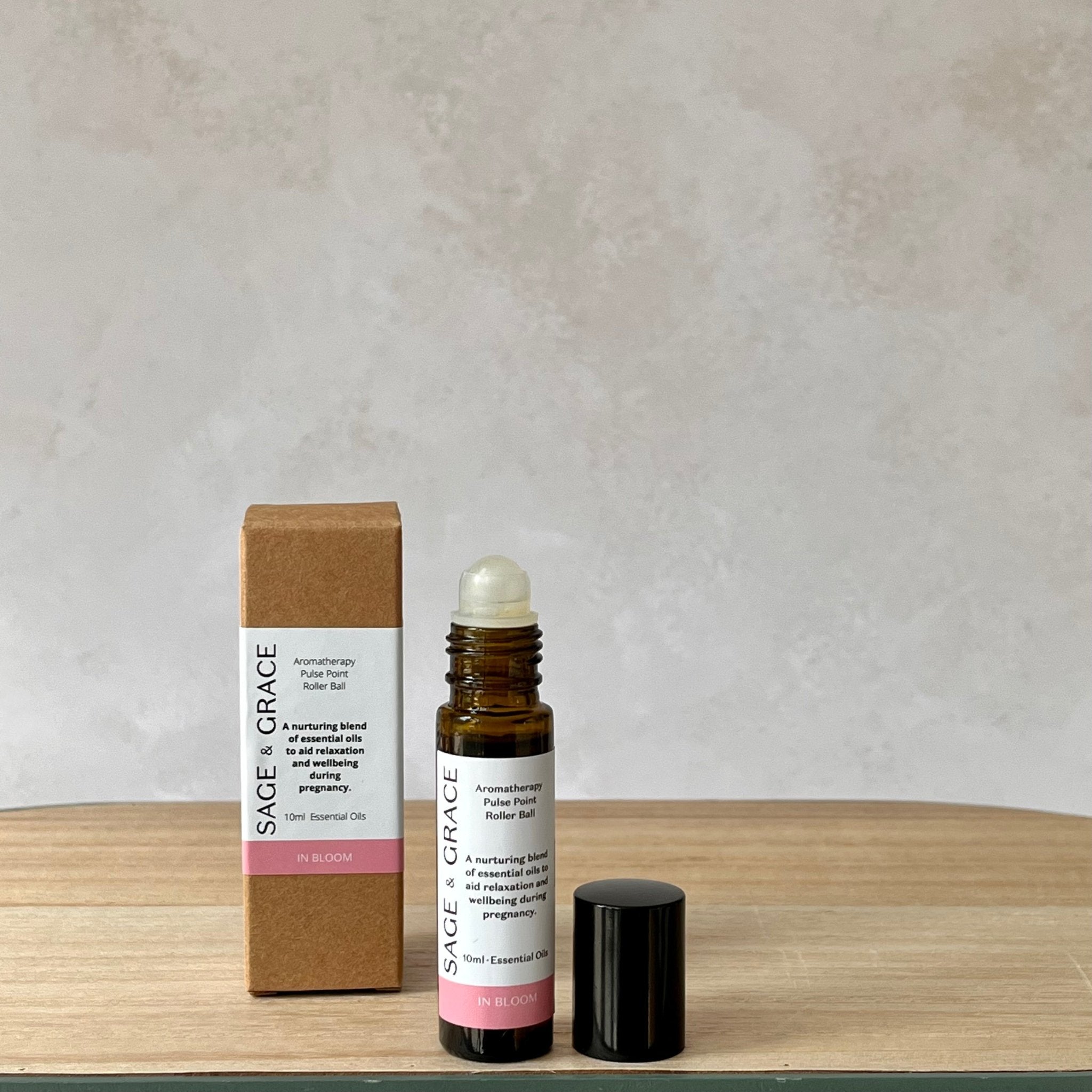 In Bloom - Aromatherapy Pulse Point Roller ball - Sage & Grace UK