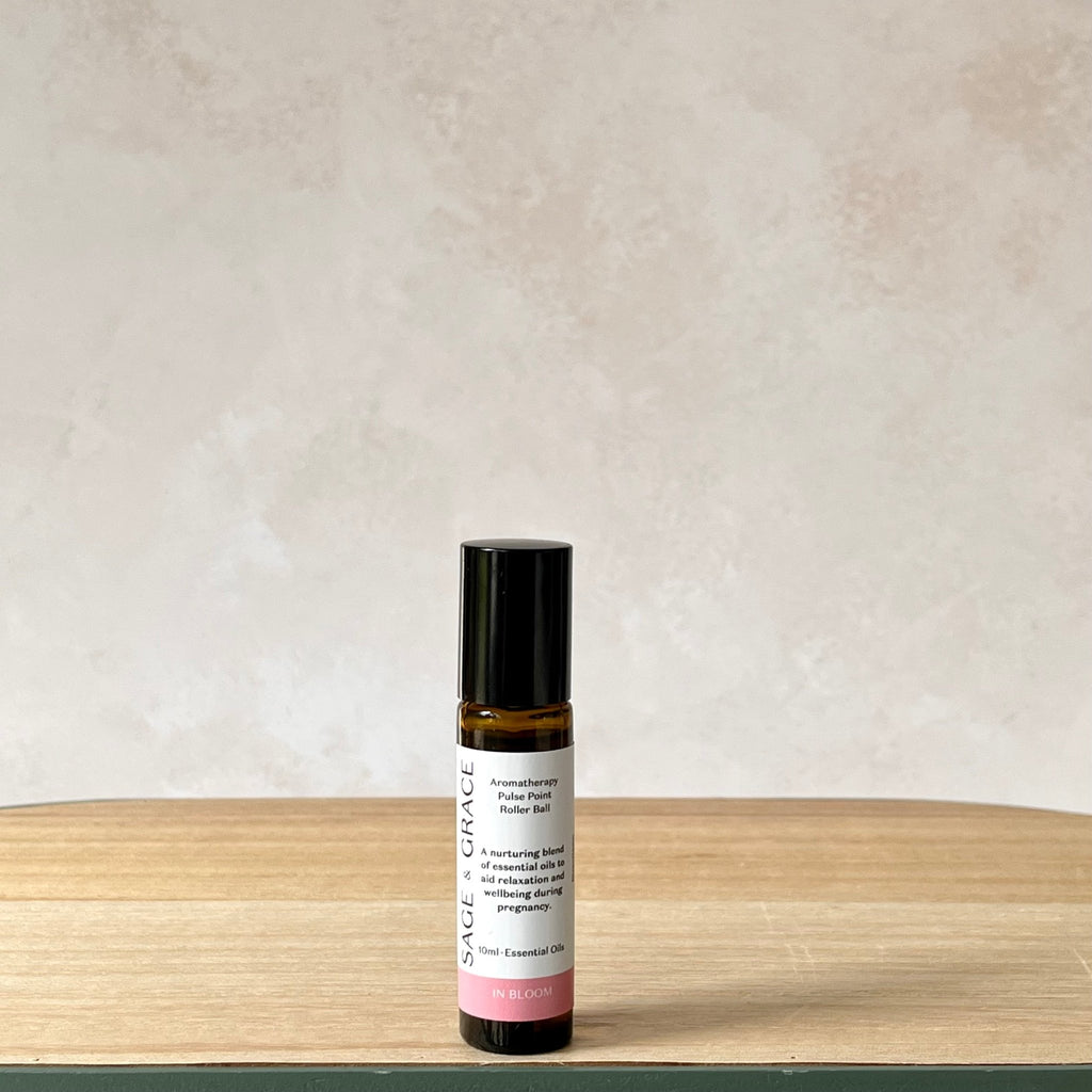 In Bloom Aromatherapy Pulse Point Roller Ball - floral essential oil roller ball - Sage & Grace