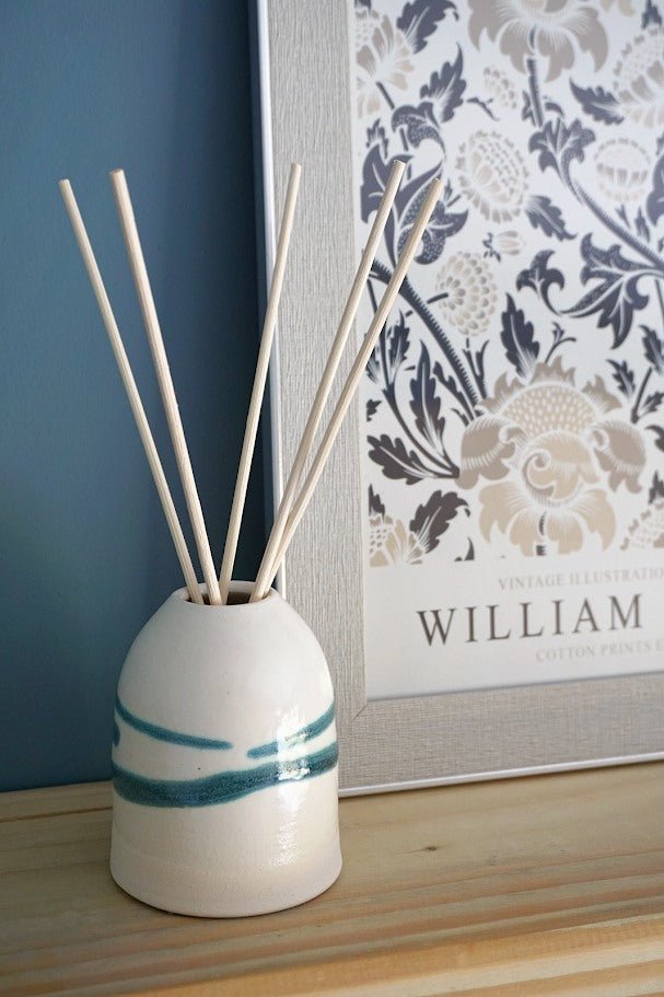 Luxury Ceramic Refillable Reed Diffuser Gift Set - Limited Edition - Sage & Grace UK