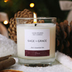 Peace - Essential Oil Candle - Sage & Grace UK