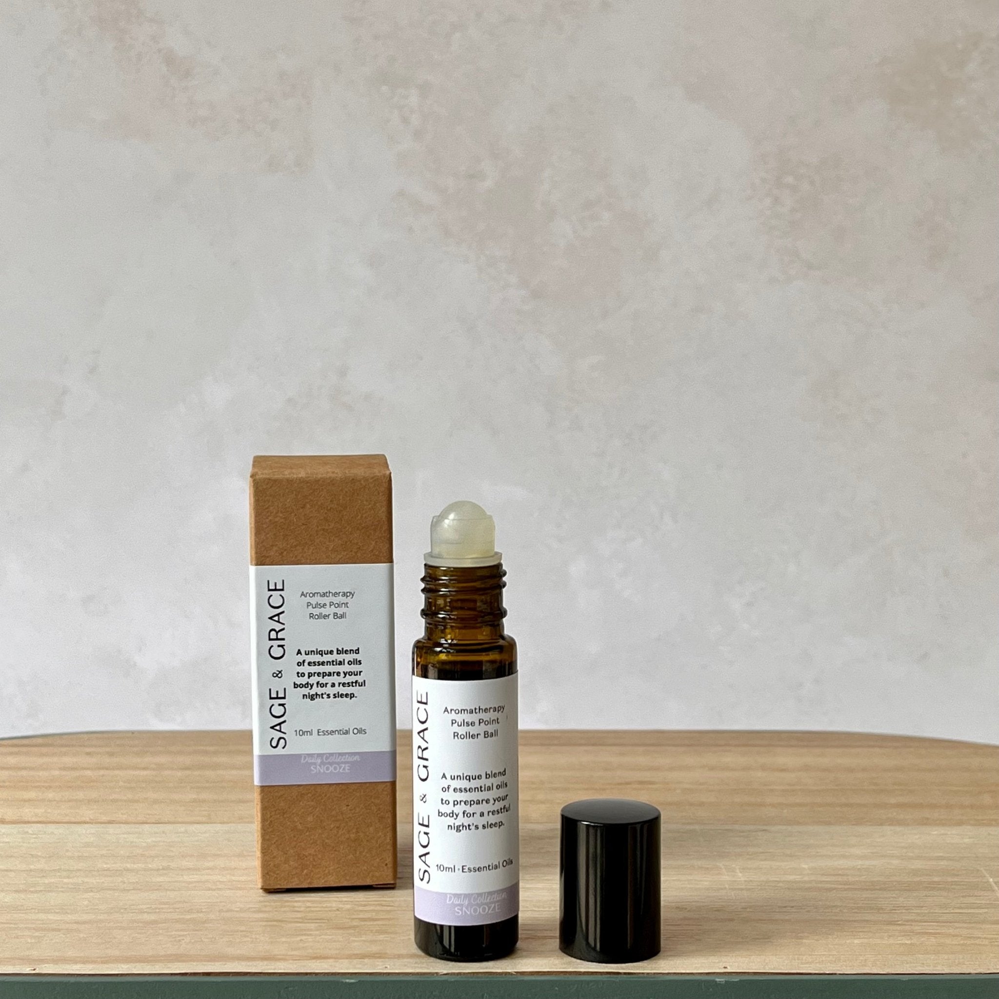 Snooze - Aromatherapy Pulse Point Roller Ball - Sage & Grace UK