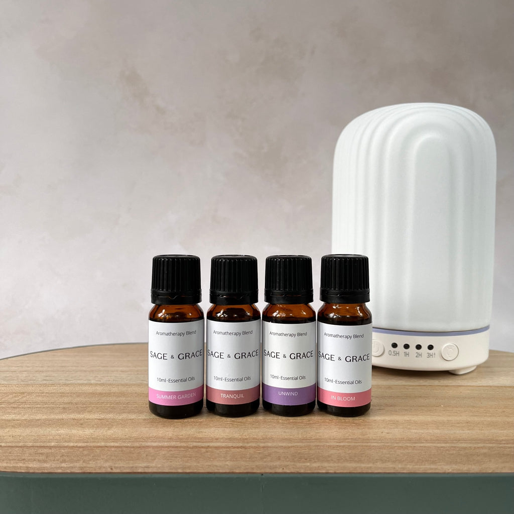 The Relaxing Essential Oil Collection - Sage & Grace UK
