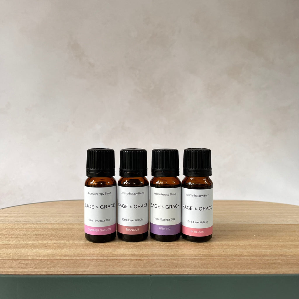 The Relaxing Essential Oil Collection - Sage & Grace UK