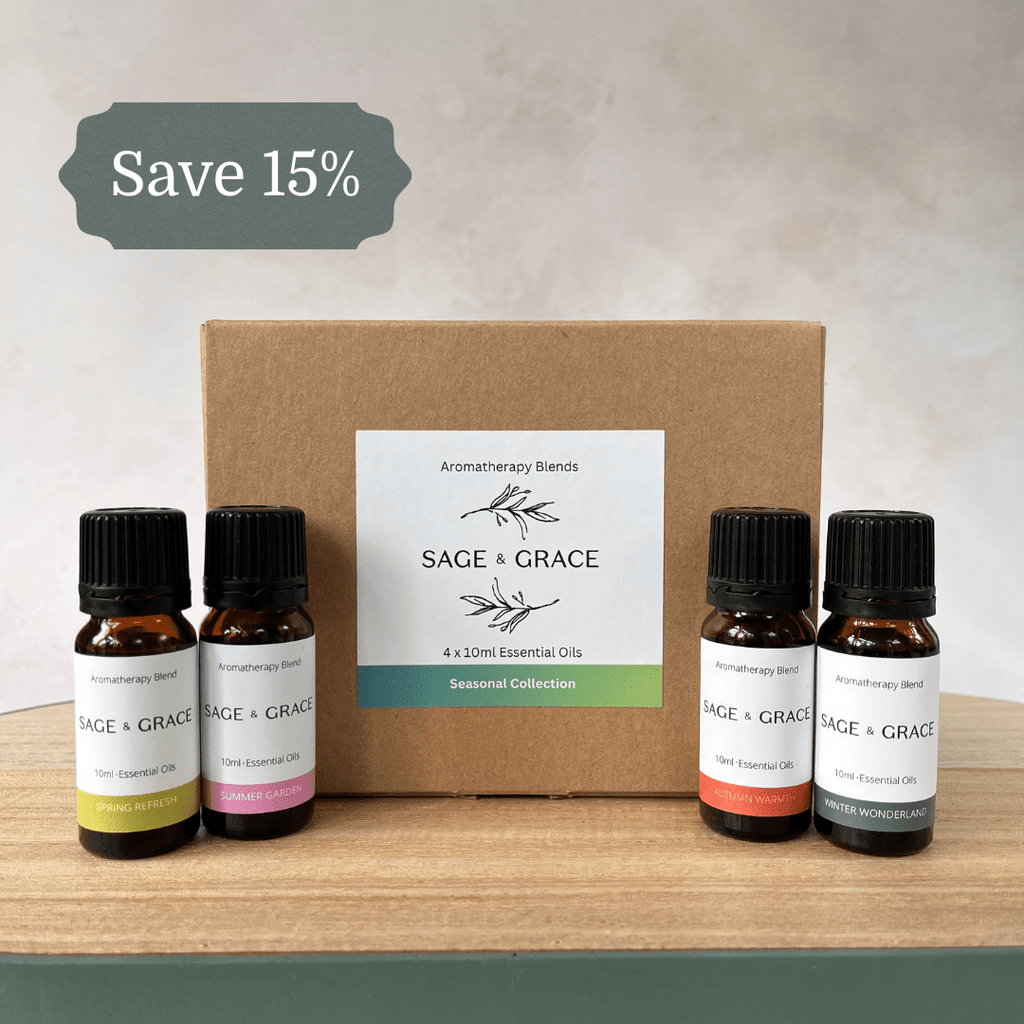 The Seasonal Essential Oil Collection - Sage & Grace UK