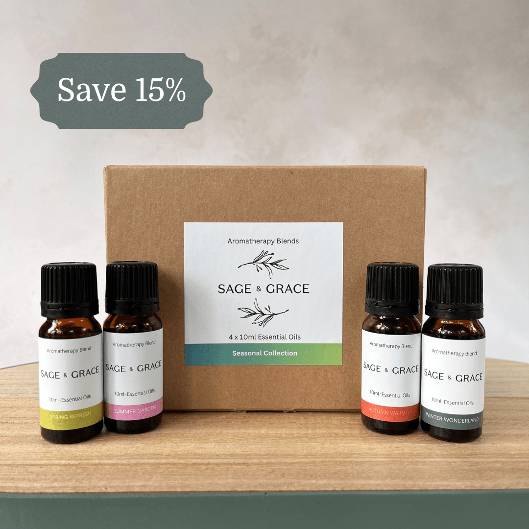 The Seasonal Essential Oil Collection - Sage & Grace UK