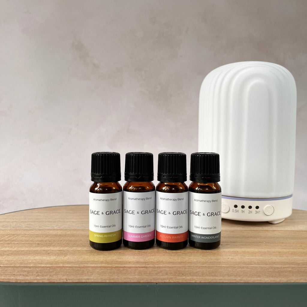 The Seasonal Essential Oil Collection - Sage & Grace UK