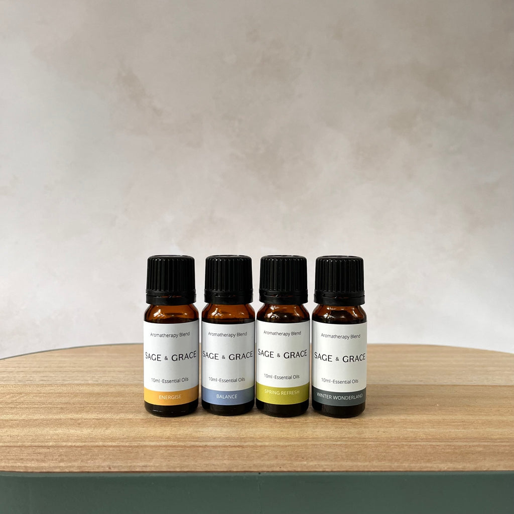 The Uplifting Essential Oil Collection - Sage & Grace UK