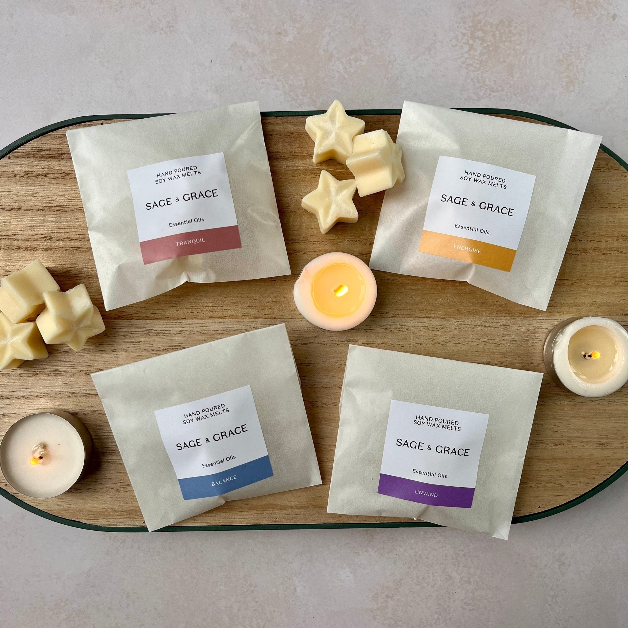 Wax Melt Discovery Set - Sage & Grace UK