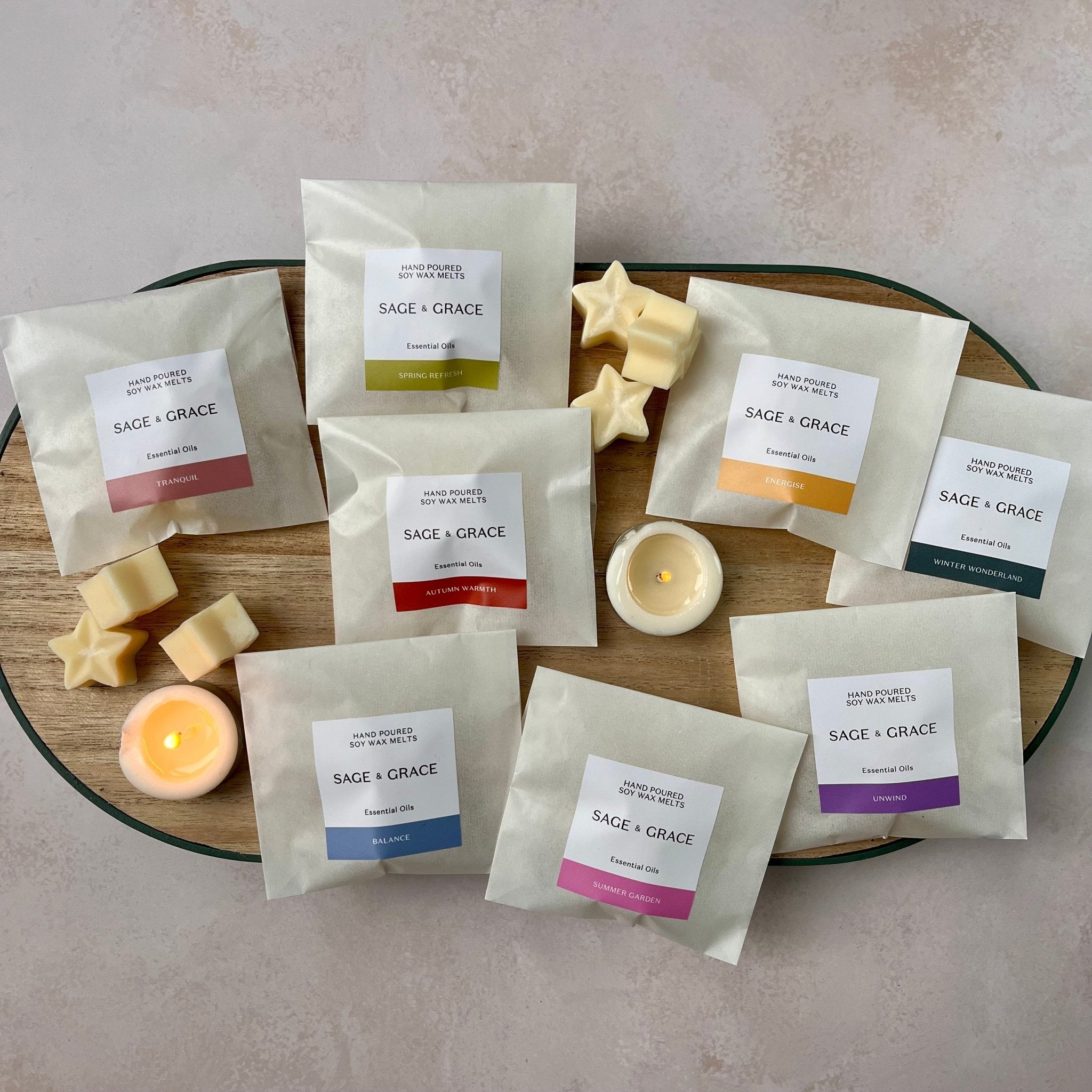 Wax Melt Discovery Set - Sage & Grace UK